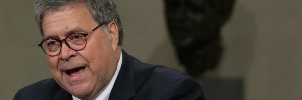 'Tyrannical and Un-American': ACLU Rebukes Barr for Urging Sedition Charges Against Protesters