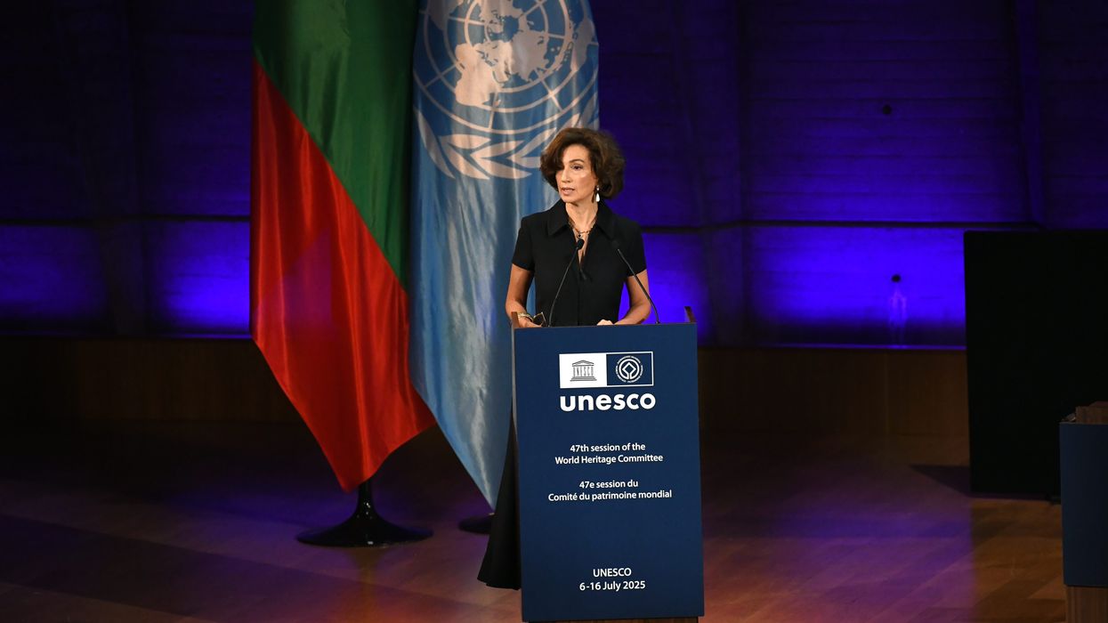 Audrey Azoulay, director-general of the United Nations Educational, Scientific and Cultural Organization (UNESCO)