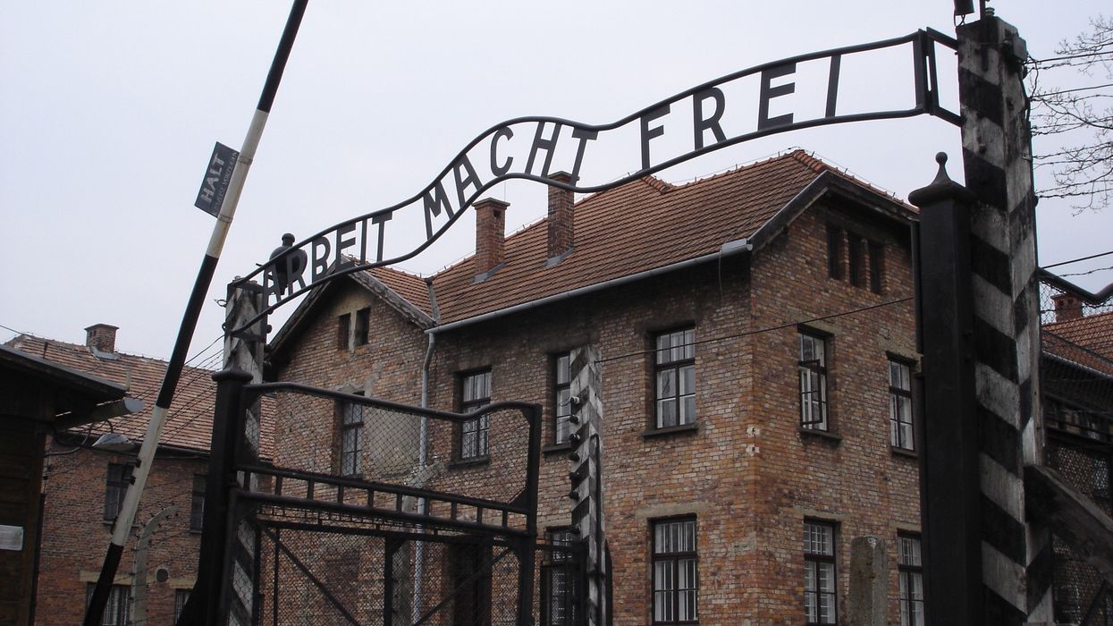 Auschwitz gate