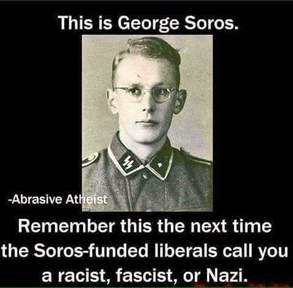 Auschwitz guard Oskar Groening--not George Soros