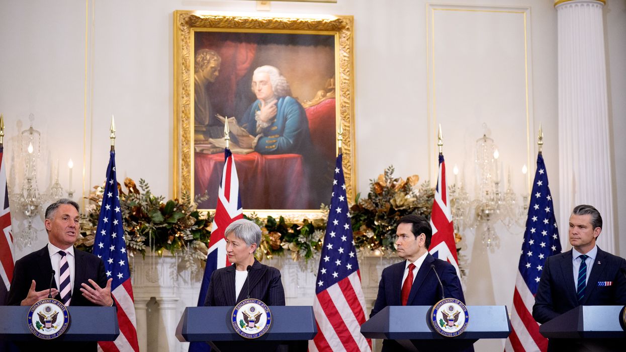 AUSMIN meeting with Marles, Wong, Rubio, and Hegseth