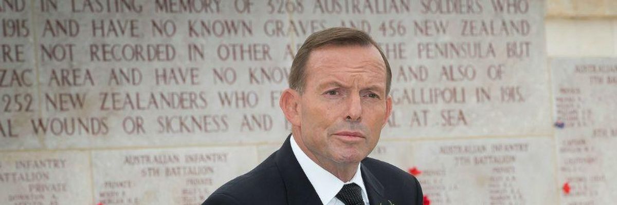 Tony Abbott and Co. Declare War on 'Vigilante' Green Groups