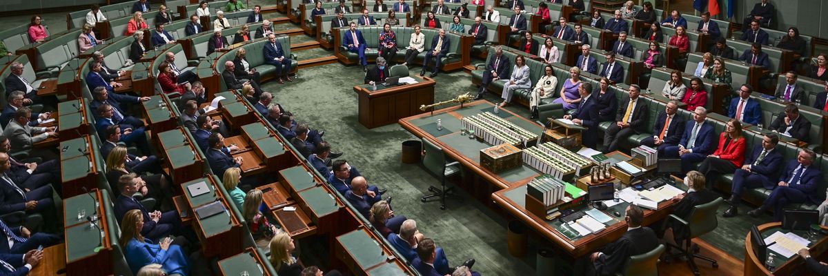 Australian Treasurer Jim Chalmers unveils the 2023 budget
