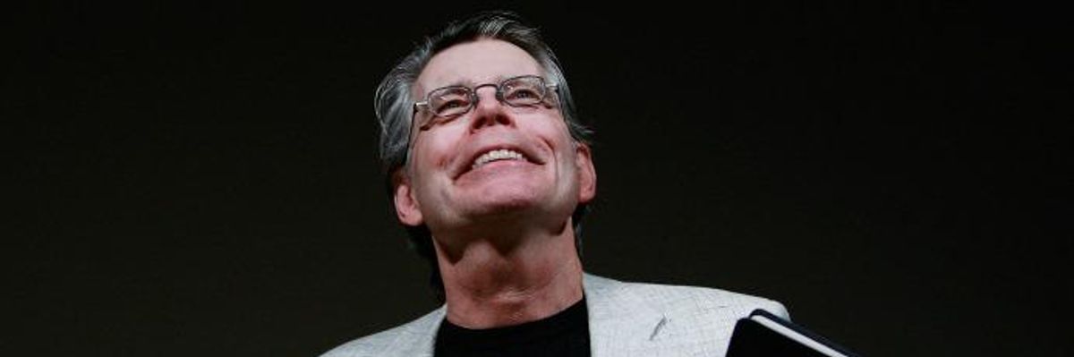 Author Stephen King to Workers: Trump "Couldn't Give Shit One About You"