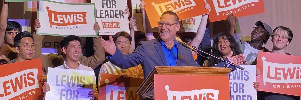 Progressive Activist Avi Lewis Launches Bid for NDP Leadership in Canada