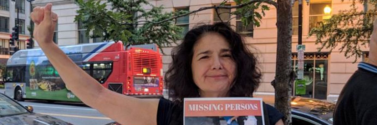 'Guilty of Kidnapping 2,500 Children': Protesters Hand Out 'Missing' and 'Wanted' Posters at Stephen Miller's DC Home