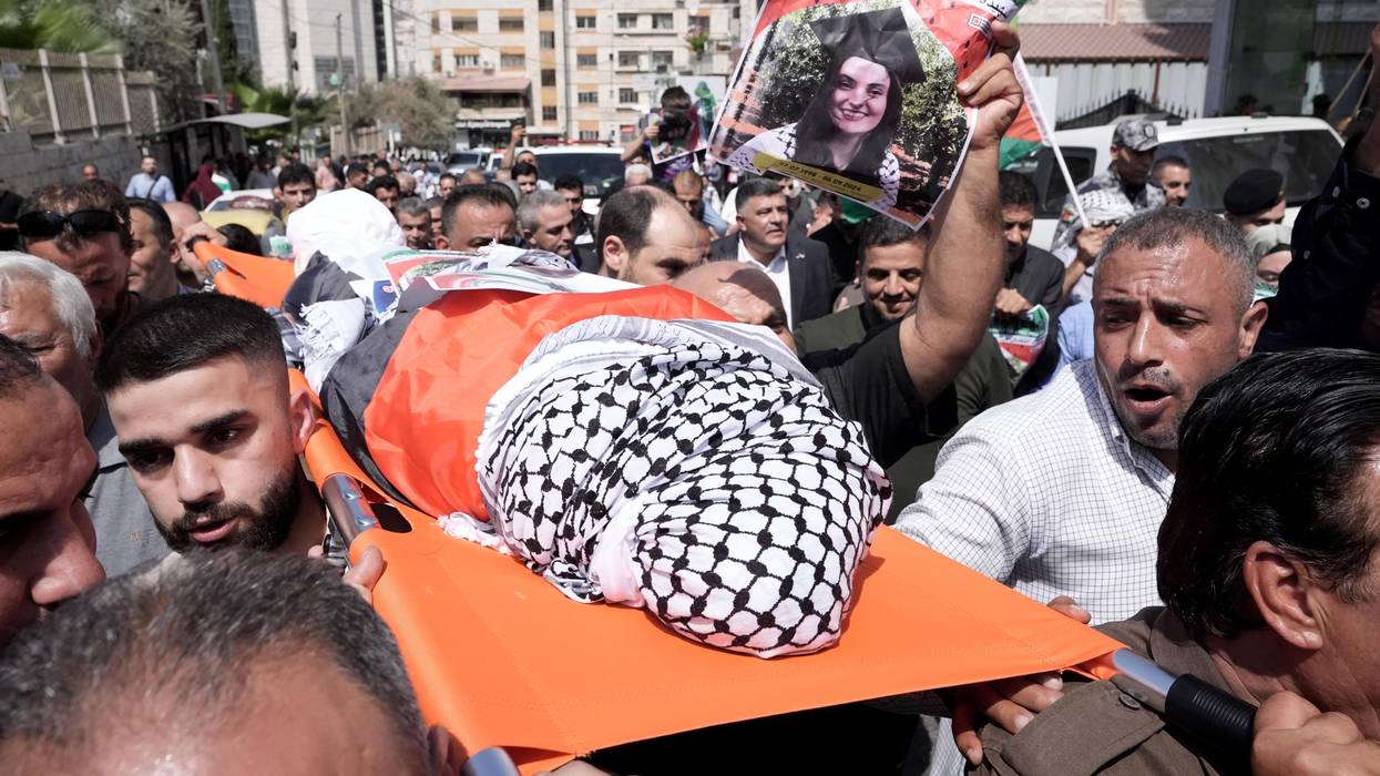 Aysenur Eygi funeral procession