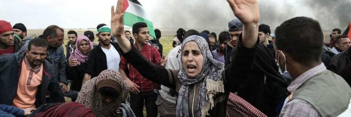 As Gaza Protests Resume, Urgent Call for Israeli Soldiers to Disobey 'Patently Illegal' Orders to Shoot Unarmed Demonstrators