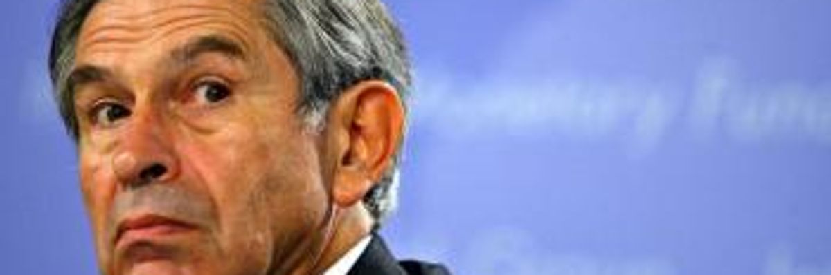Wolfowitz Up to More Mischief?