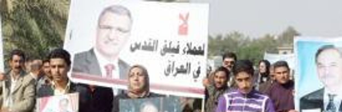 Iraq Secular Coalition Halts Poll Campaign