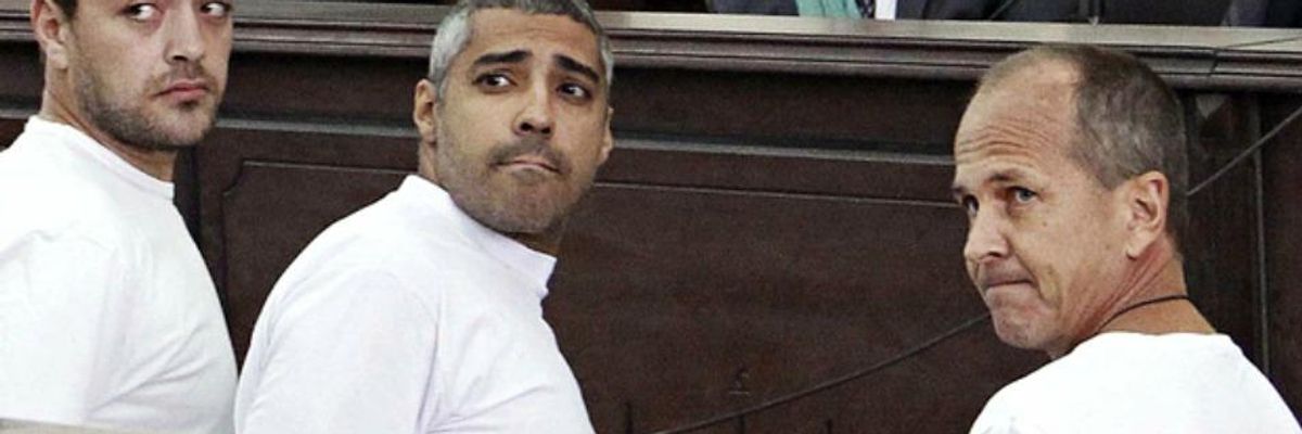 New trial, But No Freedom for Al-Jazeera Journalists Held in Egypt