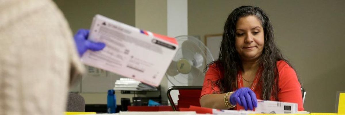 'Our Democracy Can Never Be an Afterthought': Congress Urged to Include Vote-by-Mail in Next Covid-19 Package