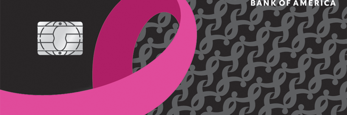 Bank of America's Pink Ribbon card