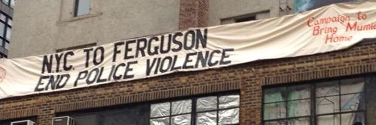 Grassroots Message Against Police Violence--and All Violence--Stands Firm