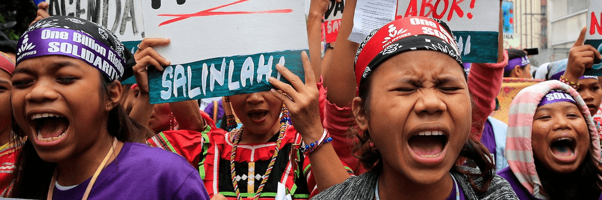 #BanTrump: On Both Sides of Pacific, Protests Over Trump's Visit to Philippines