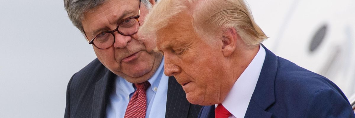 Barr and Trump