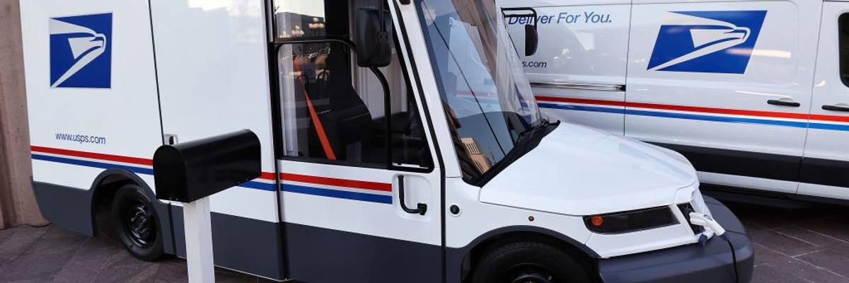battery-powered vehicles at USPS