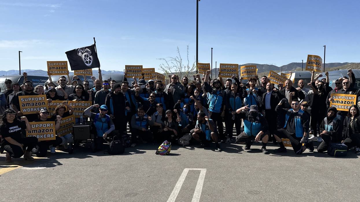 Battle-Tested Strategies, an Amazon contractor in Palmdale, California, voluntarily recognized 84 drivers and dispatchers joining the International Brotherhood of Teamsters Local 396.