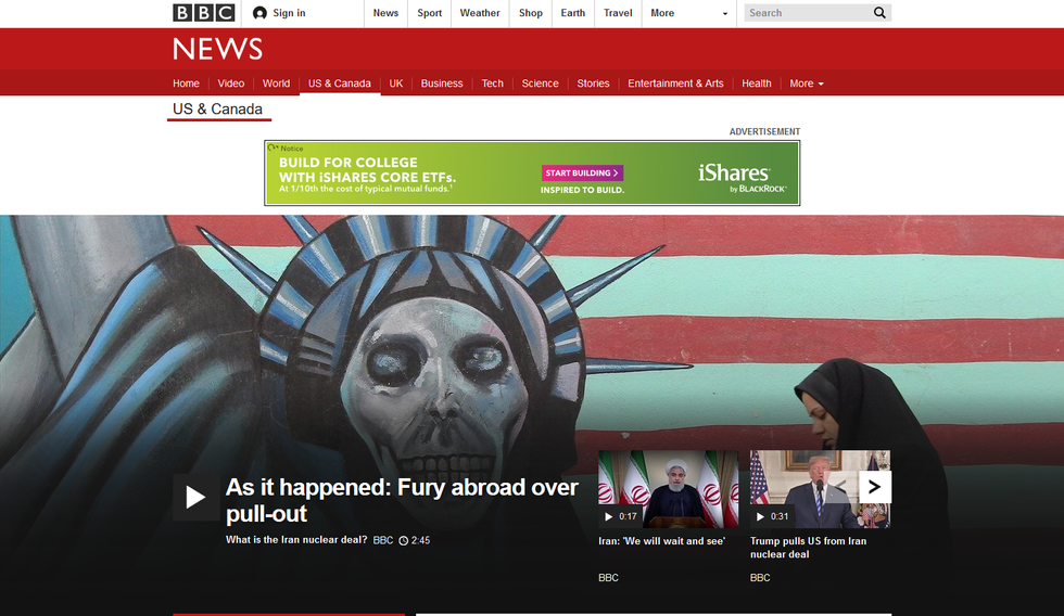 BBC: Fury Abroad Over Pull-Out