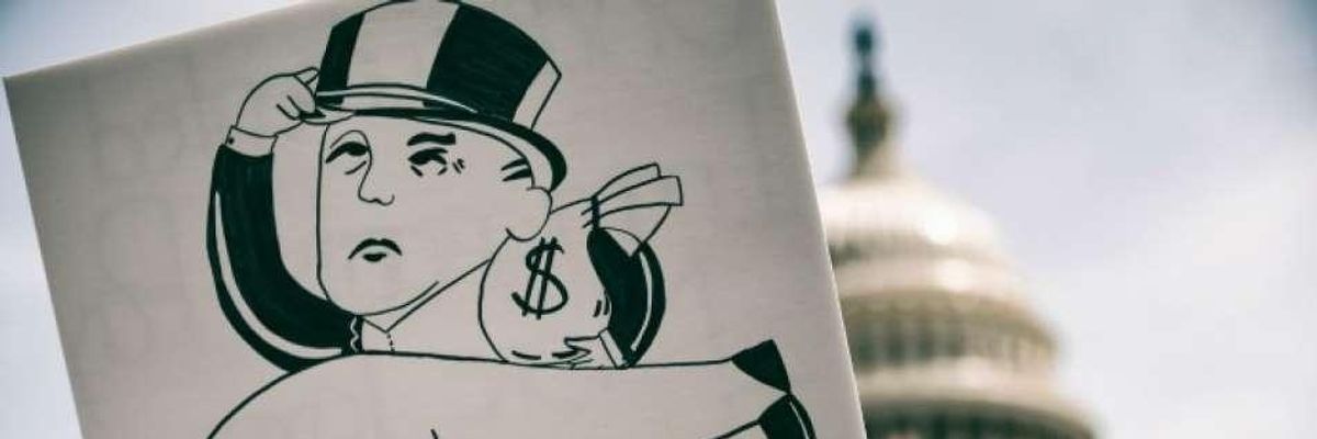 As Trump Pushes Massive Deregulatory Agenda, One Key Beneficiary: Donald Trump