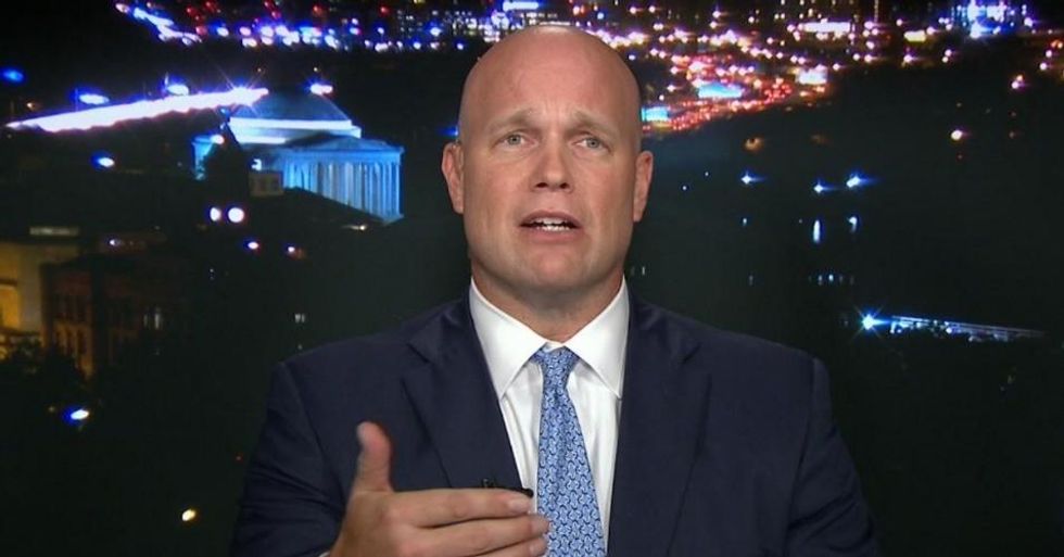 Before becoming former Attorney General Jeff Sessions' chief of staff in 2017, Matthew Whitaker was a conservative commentator for CNN who frequently railed against Robert Mueller's investigation. (Photo: @CNN/Twitter)