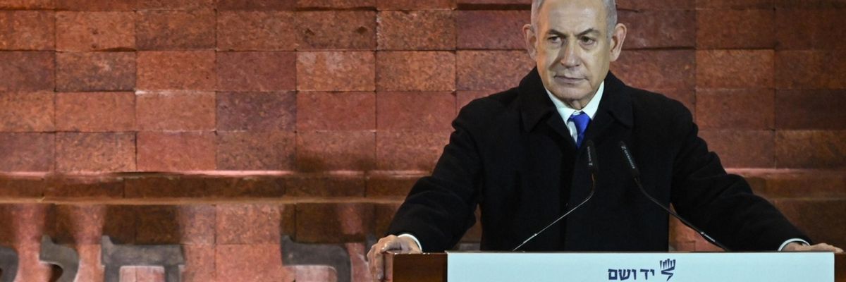 Benjamin Netanyahu speaks