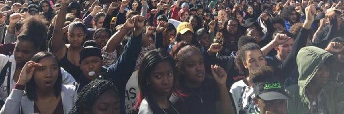 Opinion | High School Students Walk Out in Response to Racist Threats ...
