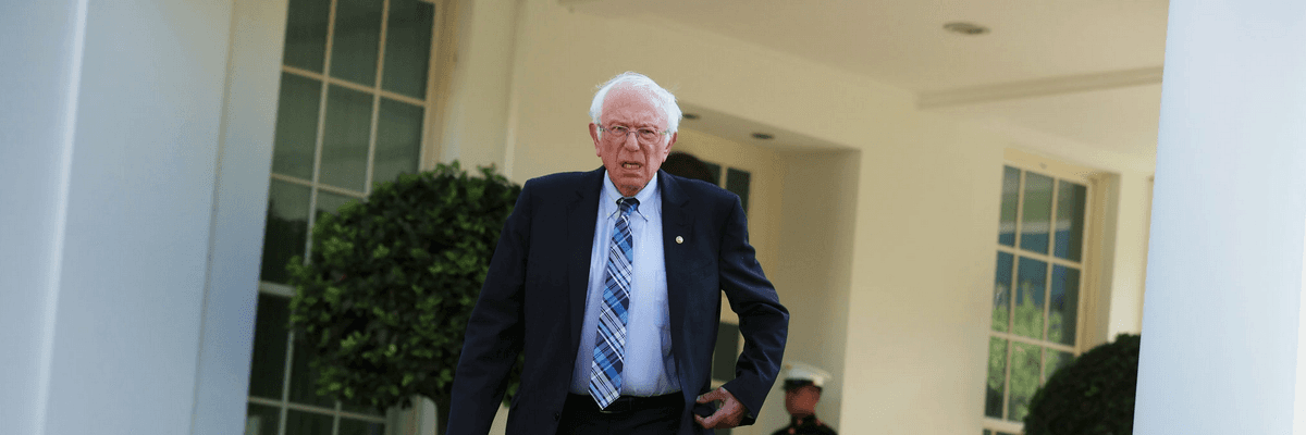 Bernie at the White House