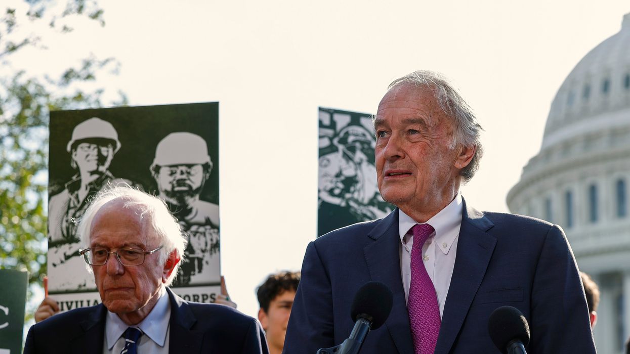 Bernie Sanders and Ed Markey