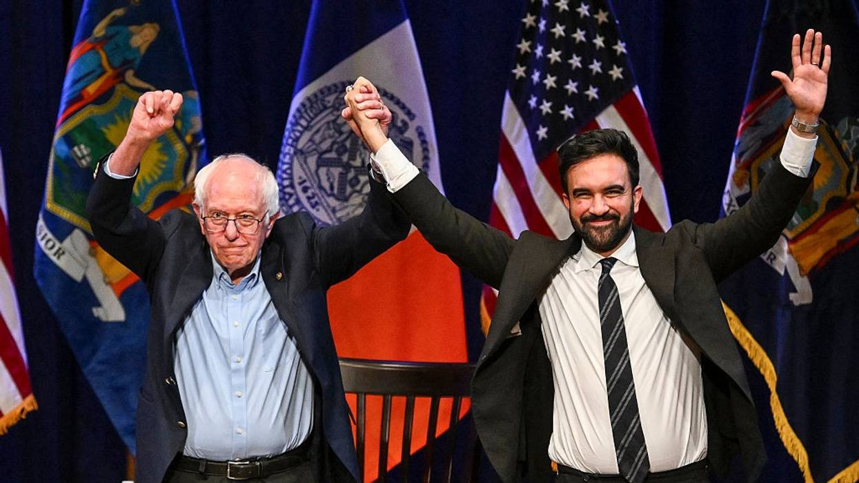 Bernie Sanders and New York City Mayoral candidate Zohran Mamdani