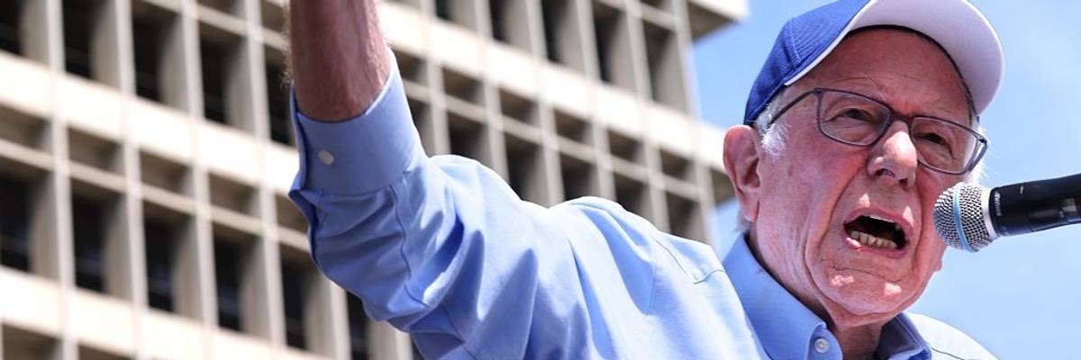 Bernie Sanders, AOC, Fighting Oligarchy rally