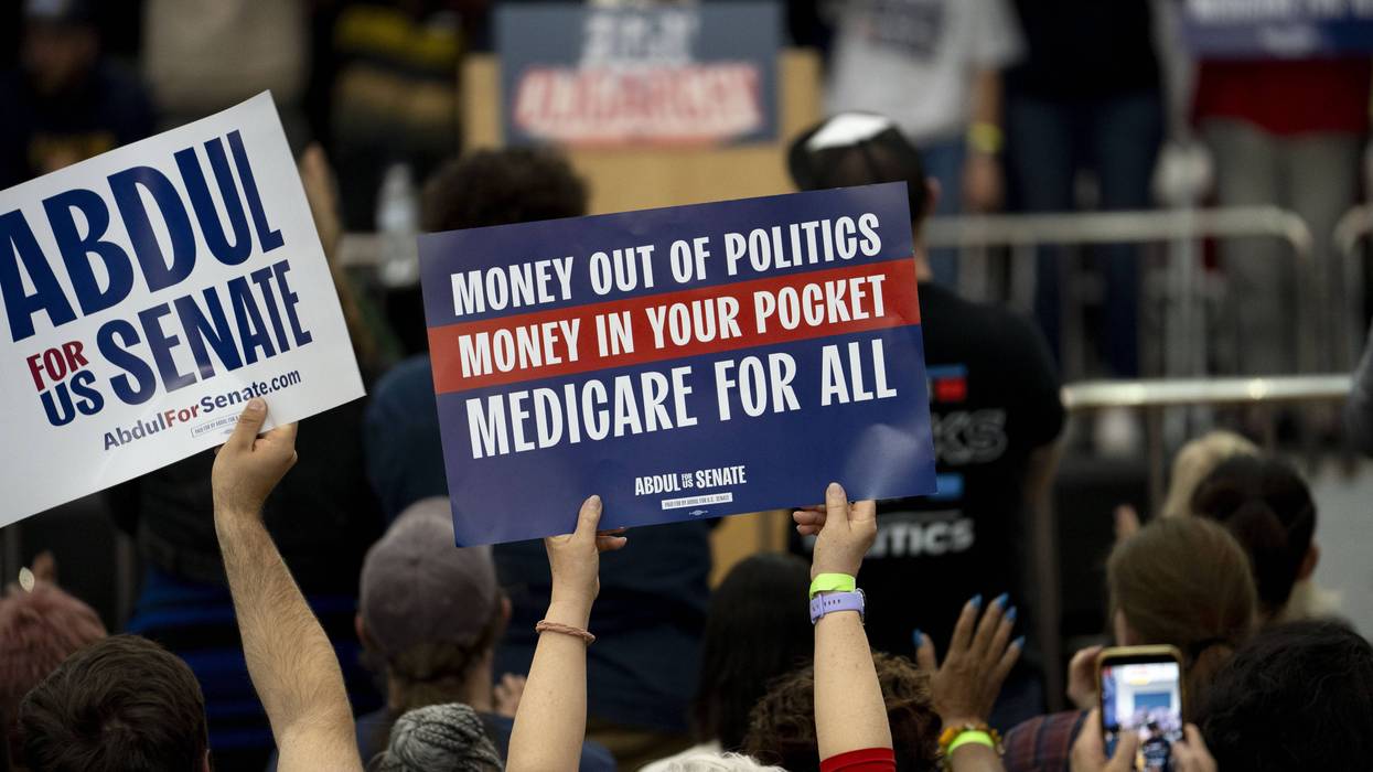 Bernie Sanders Continues His "Fighting Oligarchy" Tour In Detroit With Senate Candidate Abdul El-Sayed