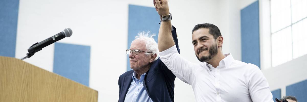 Bernie Sanders Continues His "Fighting Oligarchy" Tour In Detroit With Senate Candidate Abdul El-Sayed