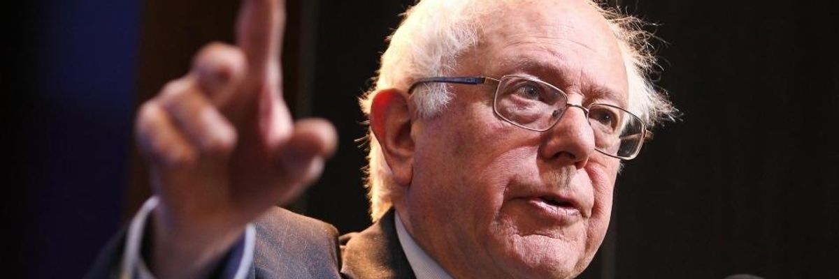 Bernie Sanders Vows to Crack Down on Greedy Corporate Tax Dodgers