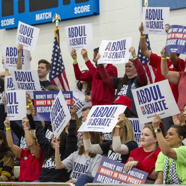 Bernie Sanders' 'Fighting Oligarchy' Rally in Detroit