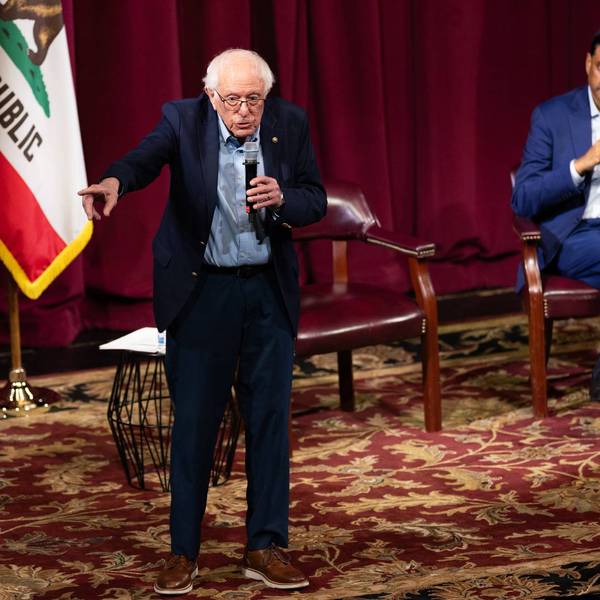 Bernie Sanders Holds Town Hall On AI In Stanford