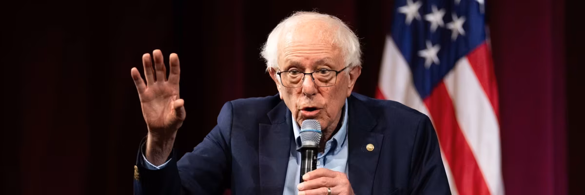 Bernie Sanders Holds Town Hall On AI In Stanford