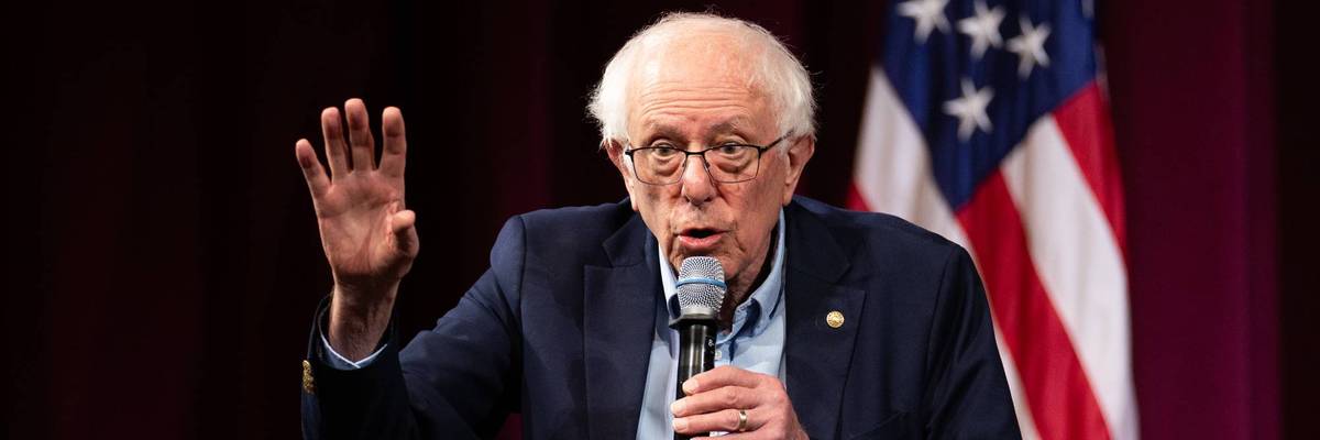 Bernie Sanders Holds Town Hall On AI In Stanford