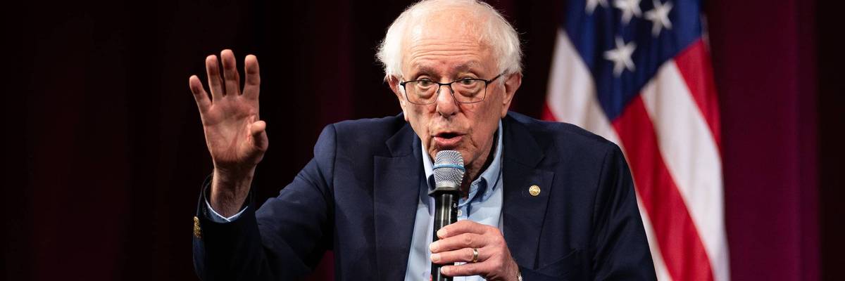 Bernie Sanders Holds Town Hall On AI In Stanford