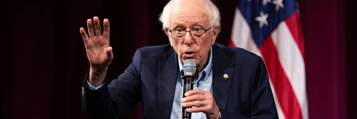 Bernie Sanders Holds Town Hall On AI In Stanford