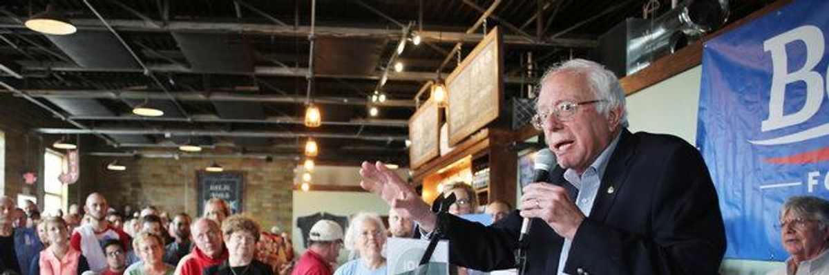 Bernie Sanders in Iowa
