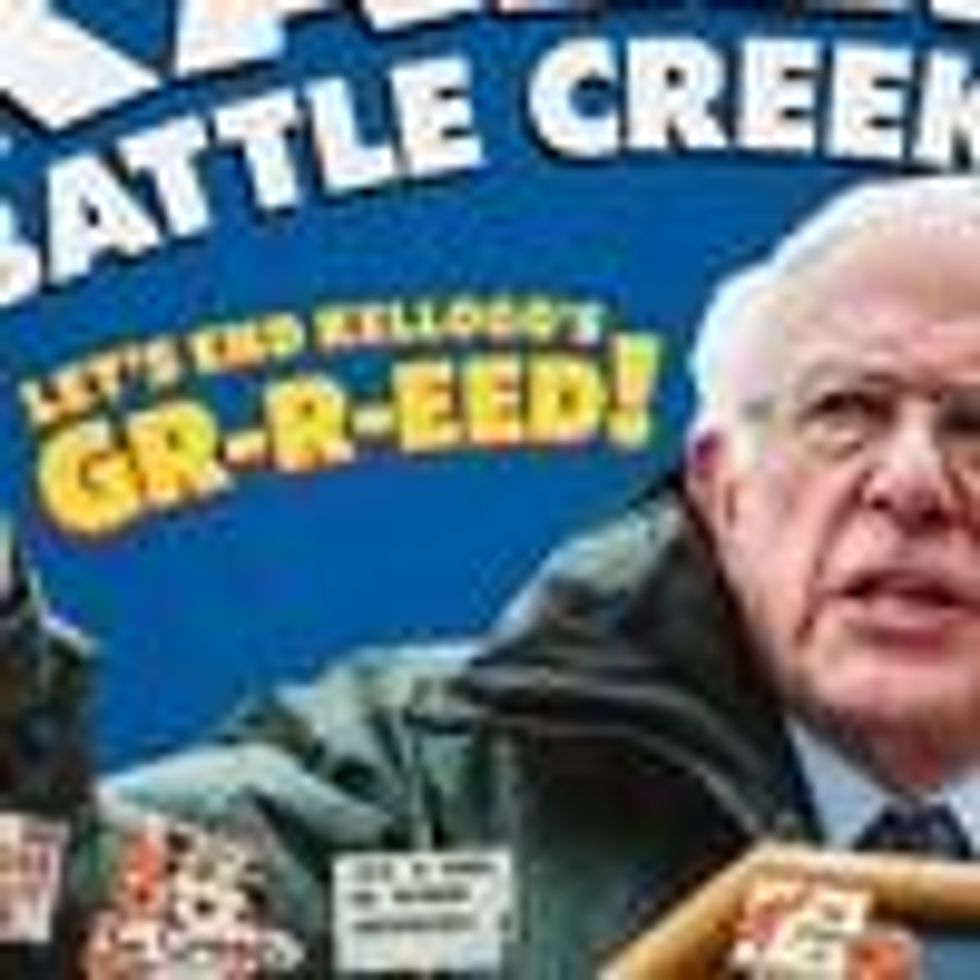 Bernie Sanders Kellogg's