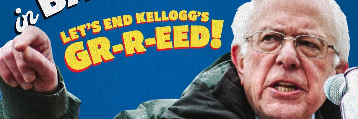 Bernie Sanders Kellogg's