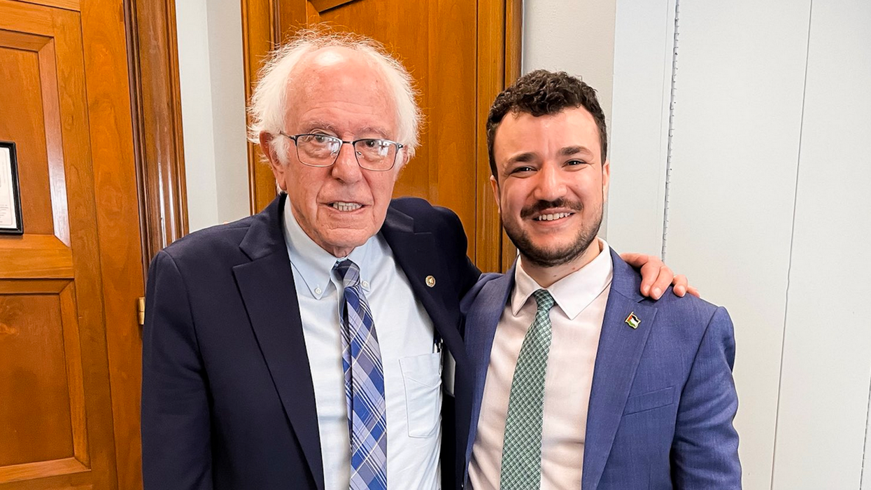 Bernie Sanders meets Mahmoud Khalil
