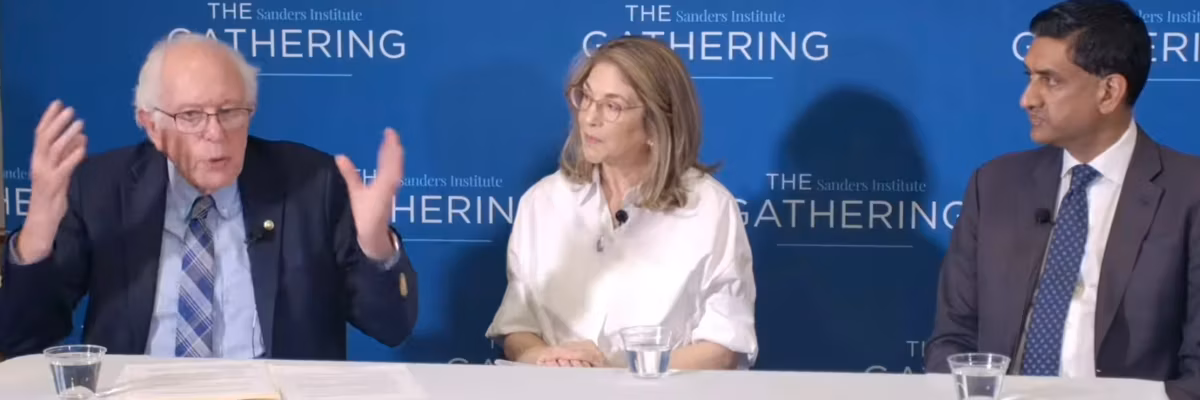 Bernie Sanders, Naomi Klein, and Ro Khanna discuss the future of AI