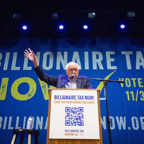 Bernie Sanders promotes California's proposed Billionaire Tax