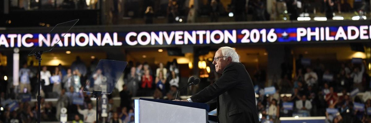 'Democracy Is Messy': Sanders Changes Tune On Protest At Democratic Convention