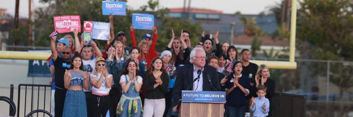 Neck-and-Neck in California as Sanders Virtually Erases 50-Point Deficit