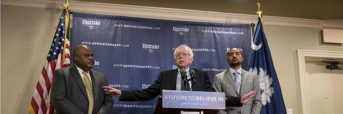 Linking Clinton Policies to Poverty, Sanders Lays Out Plan to Help Nation's Poor