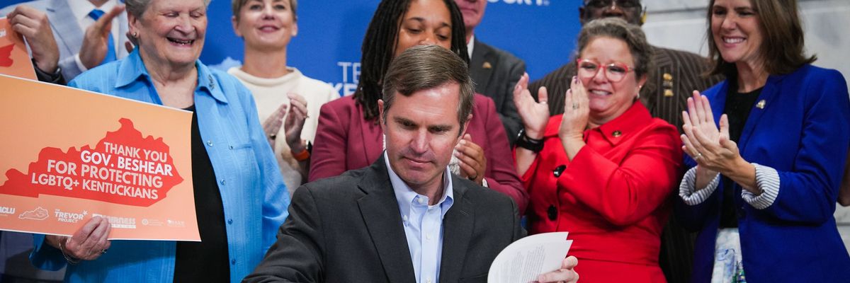 Beshear signed an executive order banning "conversion therapy"